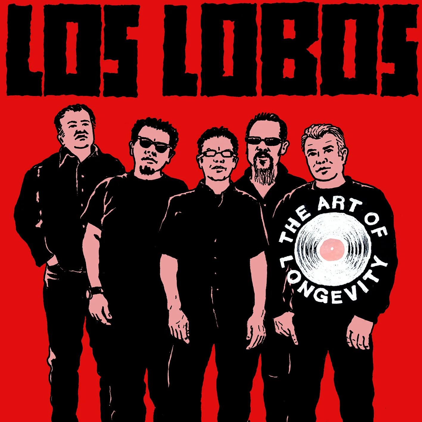 Los Lobos 2026 live concert poster